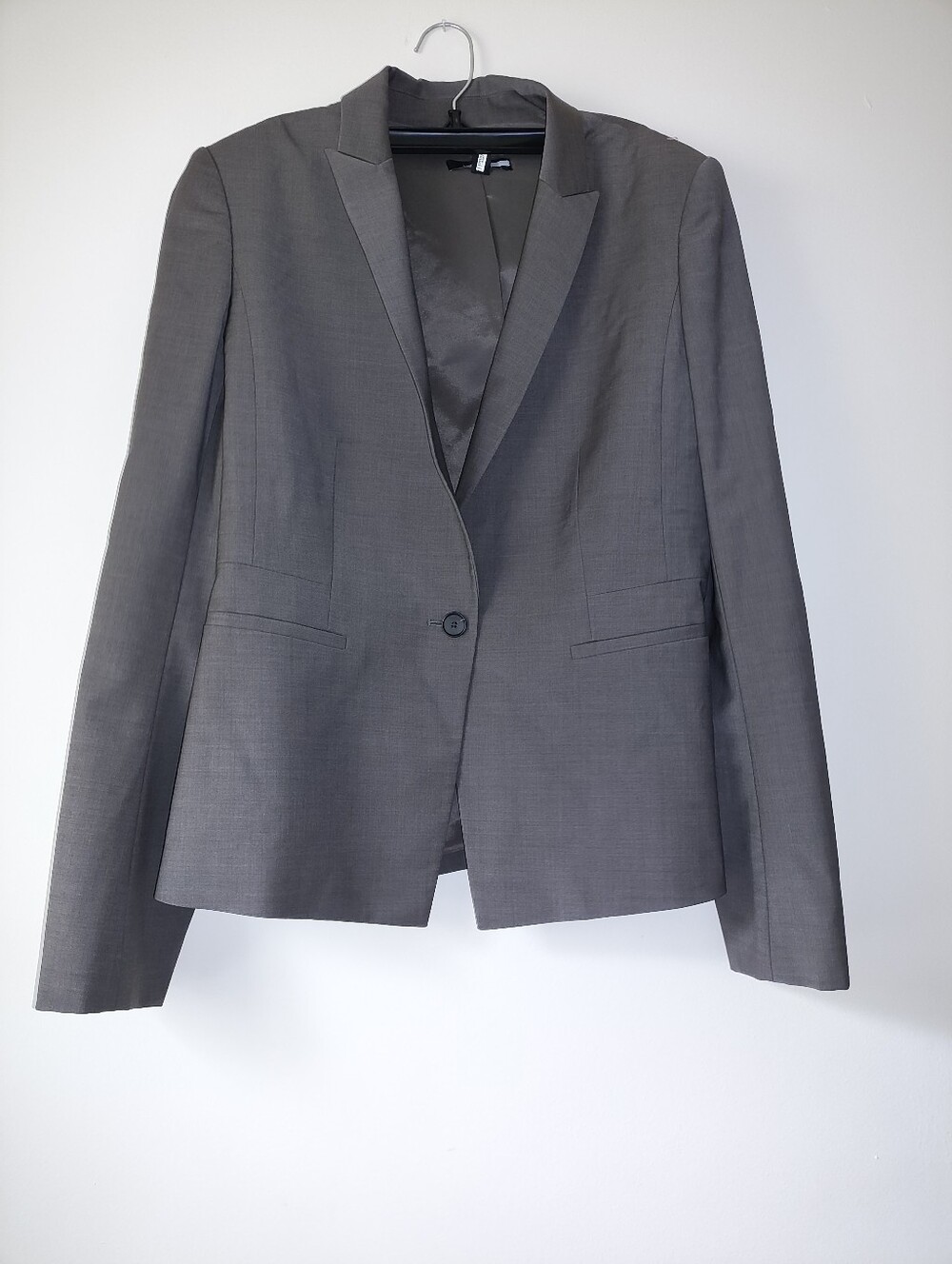 Ann Taylor Brown Single-Button Women's Blazer And Pant Suit